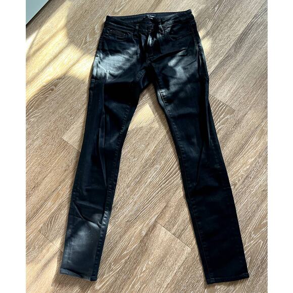 The Kooples Skin Black Skinny Jeans 28 - Picture 2 of 9